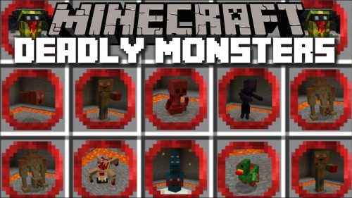 Deadly Monsters Mod 1.12.2, 1.11.2 (Mutated Creatures) Thumbnail