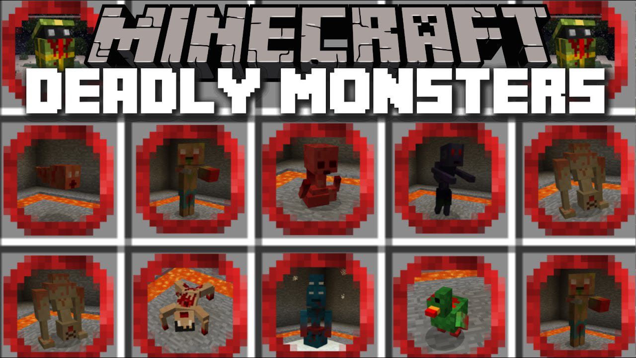 Deadly Monsters Mod 1.12.2, 1.11.2 (Mutated Creatures) 1