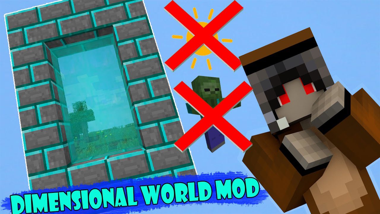 Dimensional World Mod 1.12.2, 1.11.2 (Mining Dimension) 1