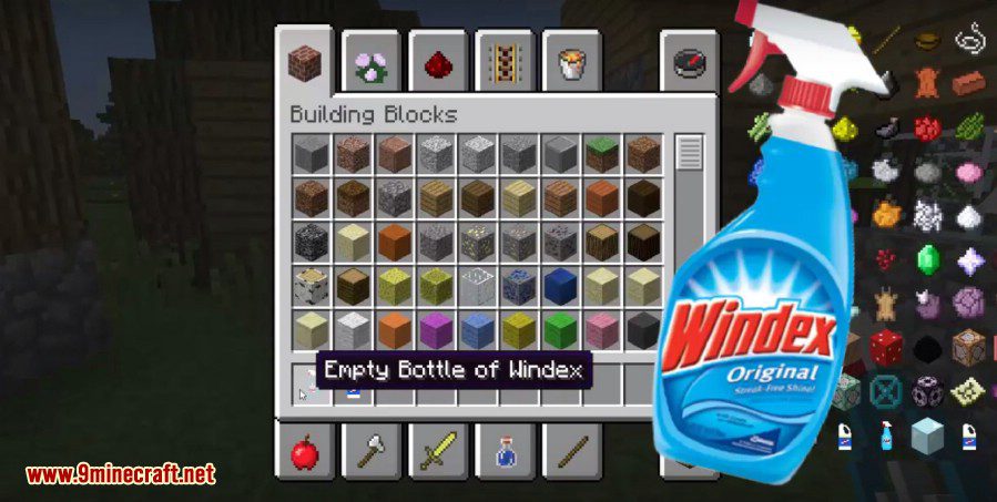 Drink Bleach Mod (1.19.3, 1.18.2) - Bleach, Windex, Clorox 3