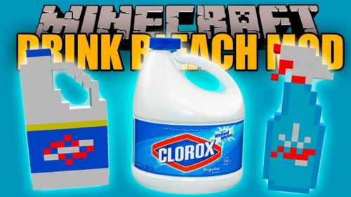 Drink Bleach Mod (1.19.3, 1.18.2) – Bleach, Windex, Clorox Thumbnail