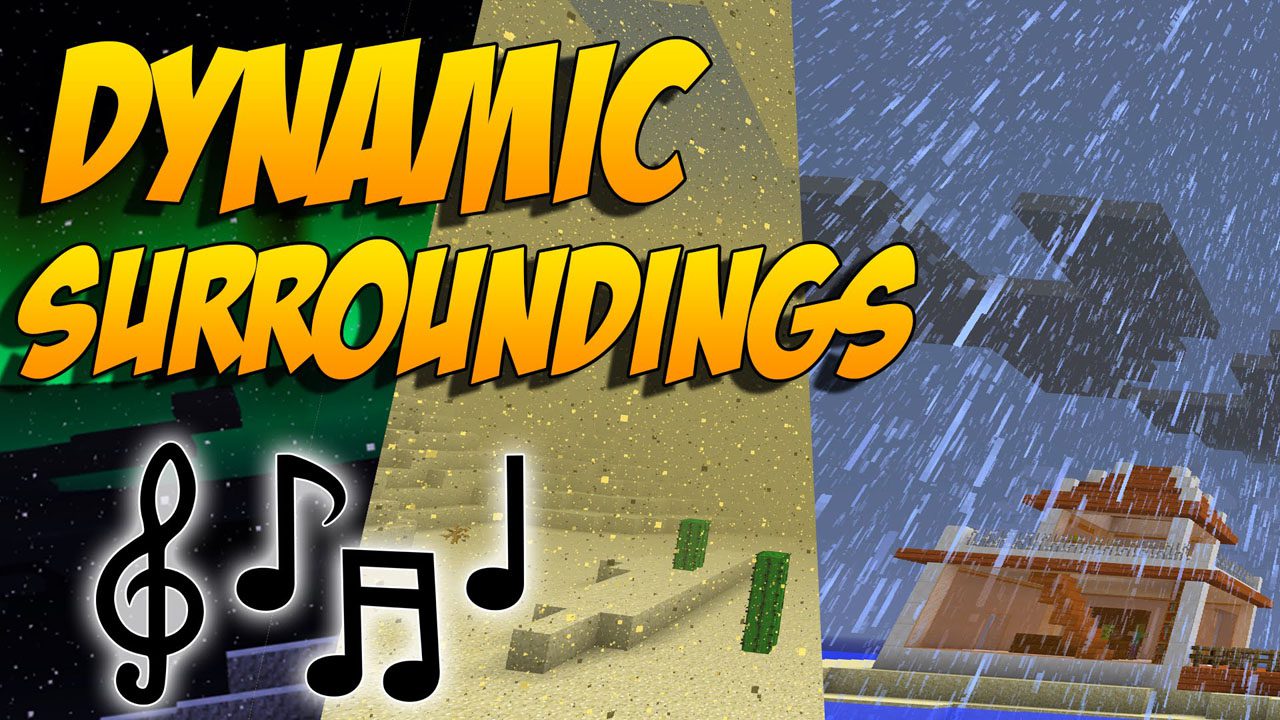 Dynamic Surroundings Mod (1.19.2, 1.16.5) - Improve Visual Experience 1