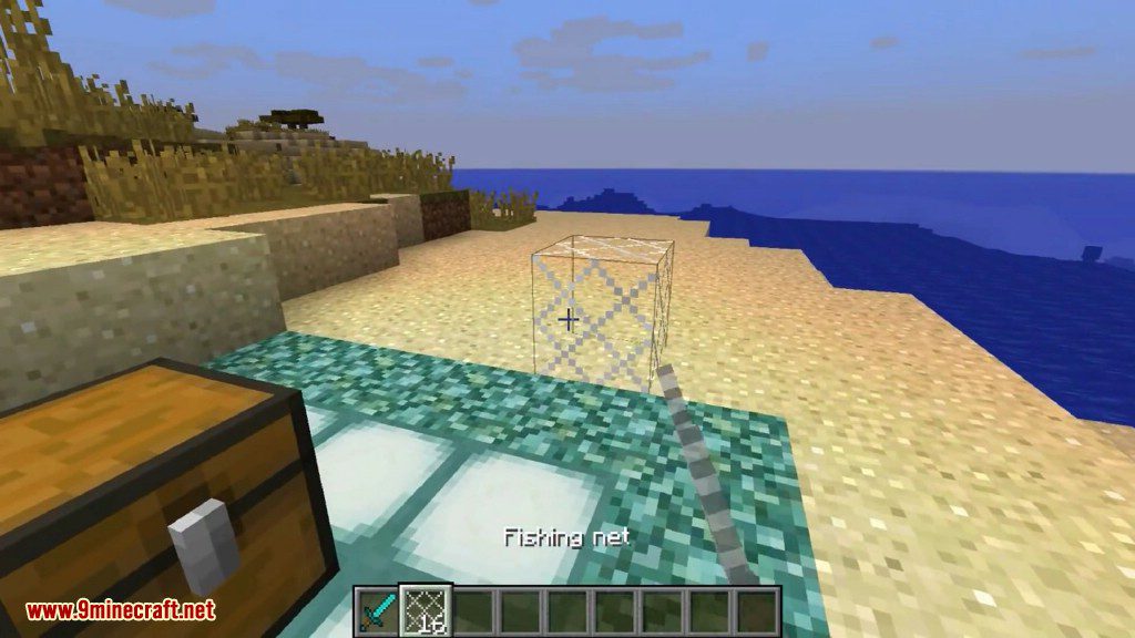 Fishing Net Mod (1.20.2, 1.19.4) - Better Fishing 9