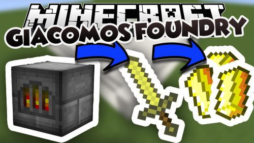 Giacomo’s Foundry Mod (1.20.2, 1.19.4) – Smelt Your Spare Items Into Minerals Thumbnail