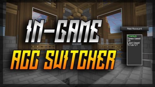 Ingame Account Switcher Mod (1.20.4, 1.19.4) – Change Your Logged In Account Thumbnail