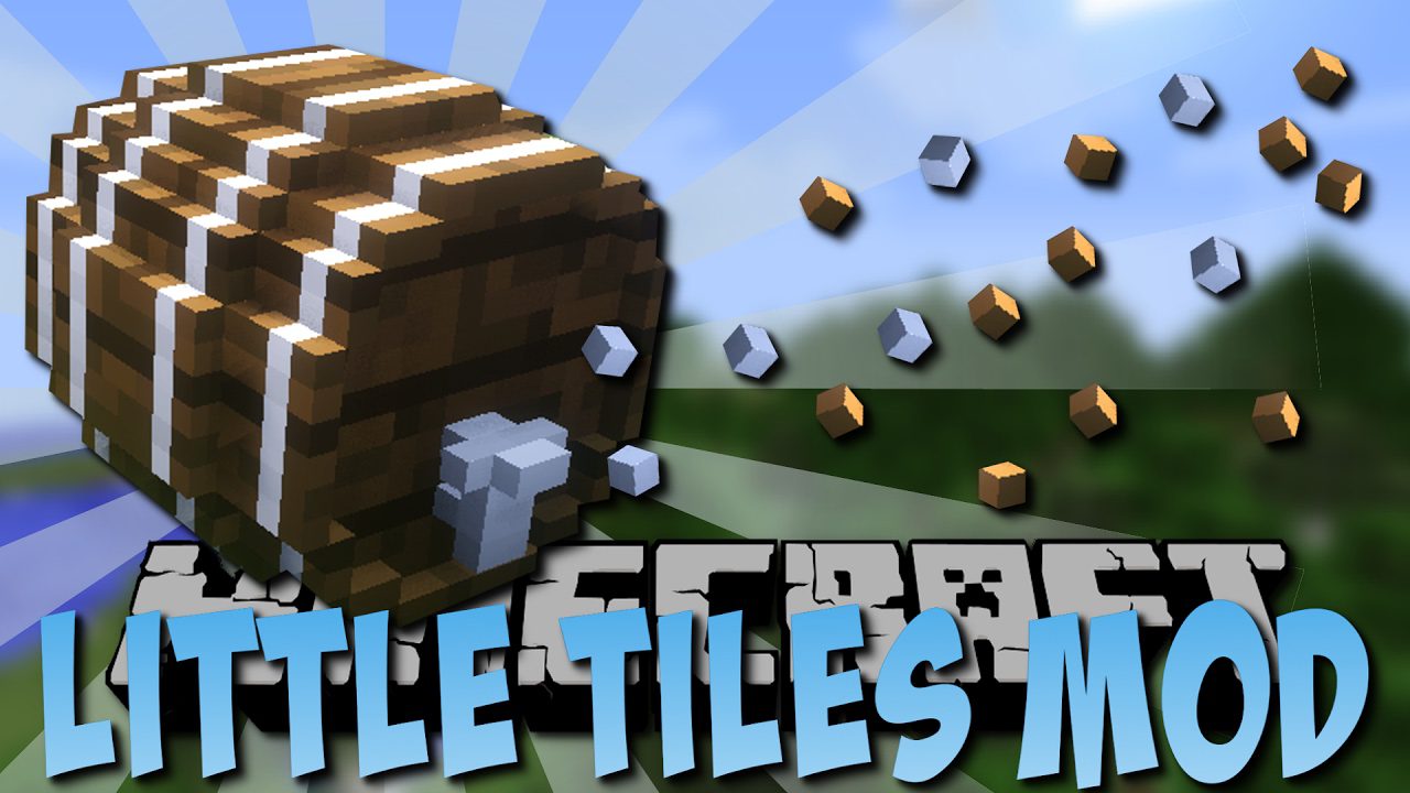 LittleTiles Mod (1.20.2, 1.19.4) - Custom Mini Blocks 1