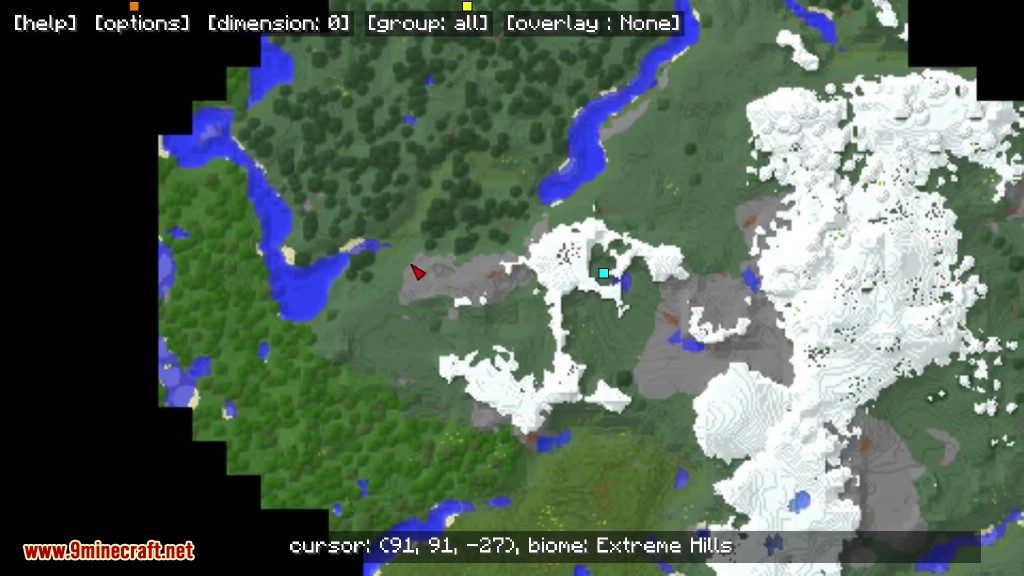 Mapwriter 2 Mod 1.12.2, 1.11.2 (Minimap, Map GUI) 10