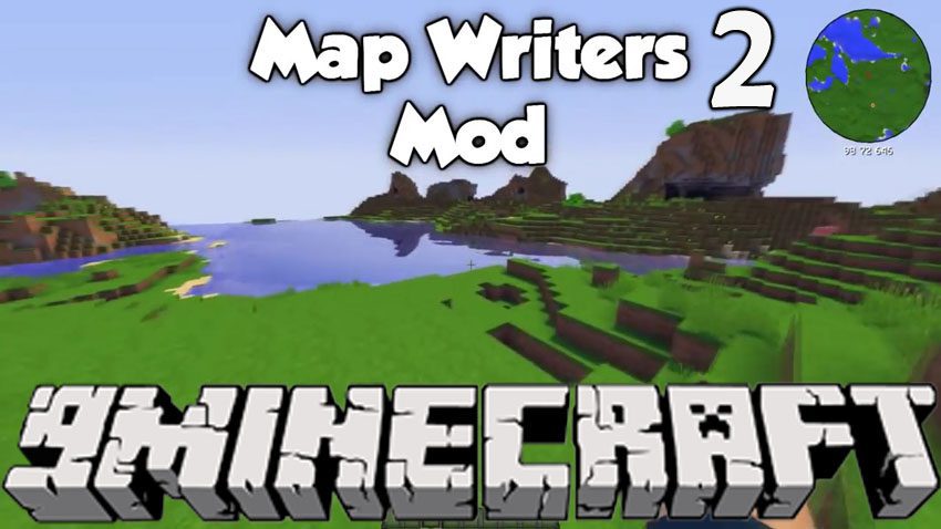 Mapwriter 2 Mod 1.12.2, 1.11.2 (Minimap, Map GUI) 1