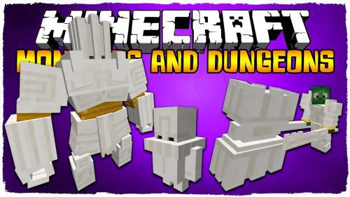 Monsters and Dungeons Mod 1.10.2 Thumbnail