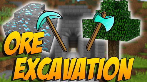 Ore Excavation Mod (1.20.2, 1.19.4) – VeinMiner, Shape Mining Thumbnail