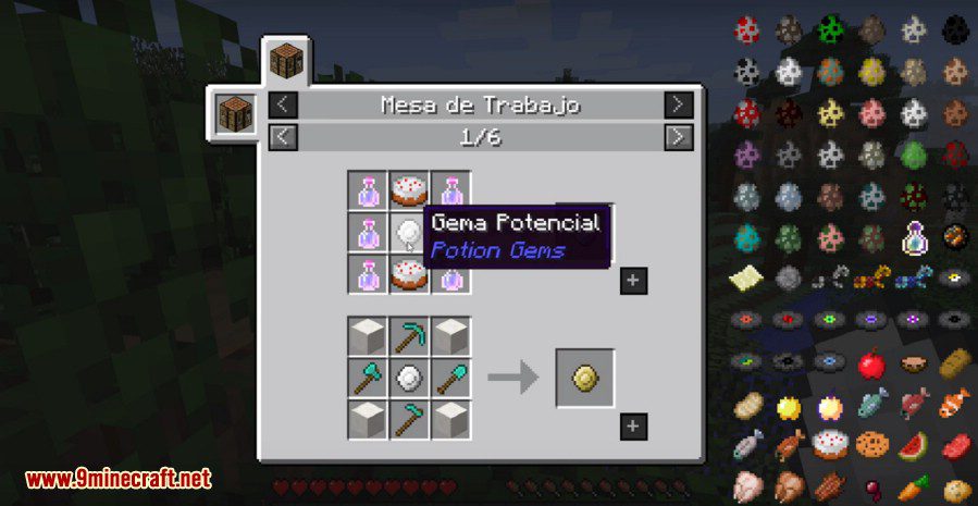 Potion Gems Mod 1.11.2, 1.10.2 3