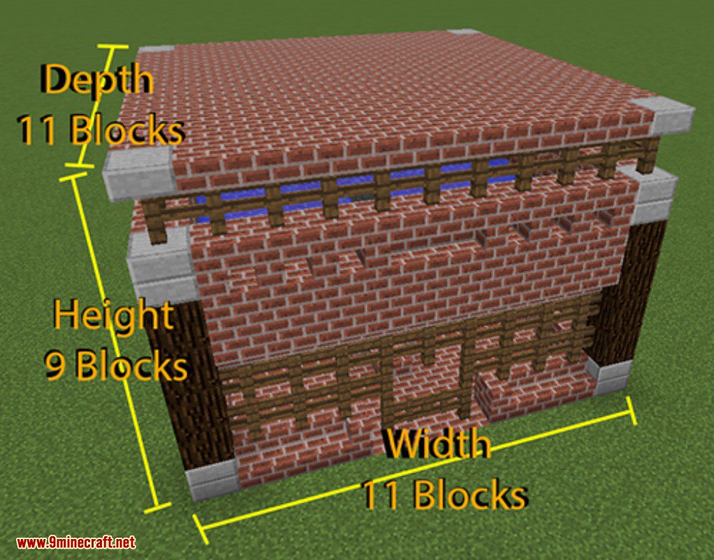 Prefab Mod (1.19.3, 1.18.2) - Instant House Structures Build 3