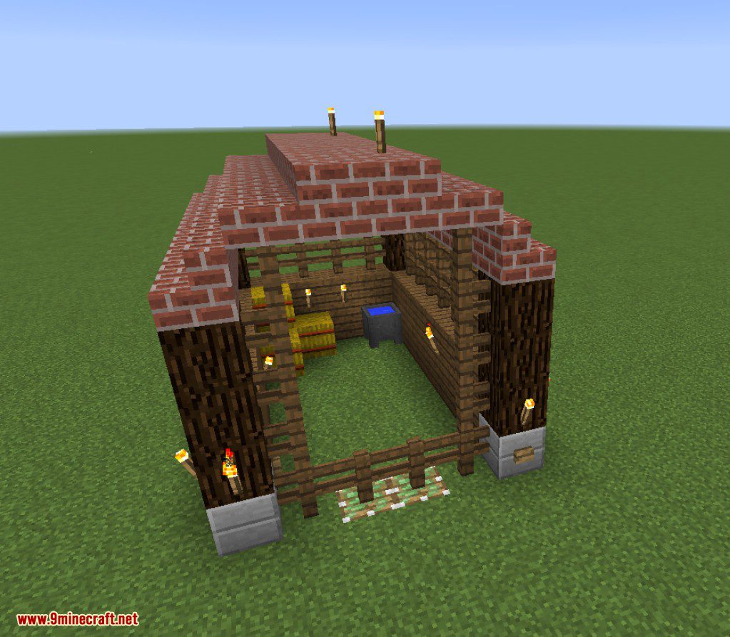 Prefab Mod (1.19.3, 1.18.2) - Instant House Structures Build 6