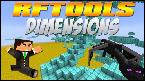 RFTools Dimensions Mod (1.20.1, 1.19.4) – Making Dimensions Thumbnail