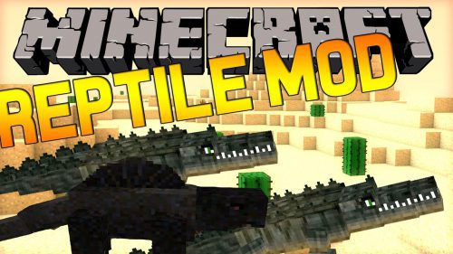 Reptile Mod 1.15.2, 1.14.4 (Turtles, Crocodiles, Lizards, Spiders) Thumbnail