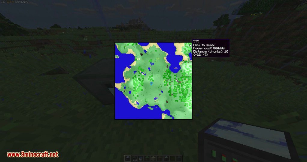 Scanner Mod 1.12.2, 1.11.2 (Find Ores from the Void) 9