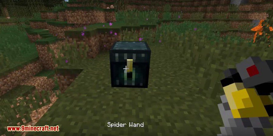 Spider Wand Mod 1.11.2, 1.10.2 (Moving Blocks with Inventories Around) 4