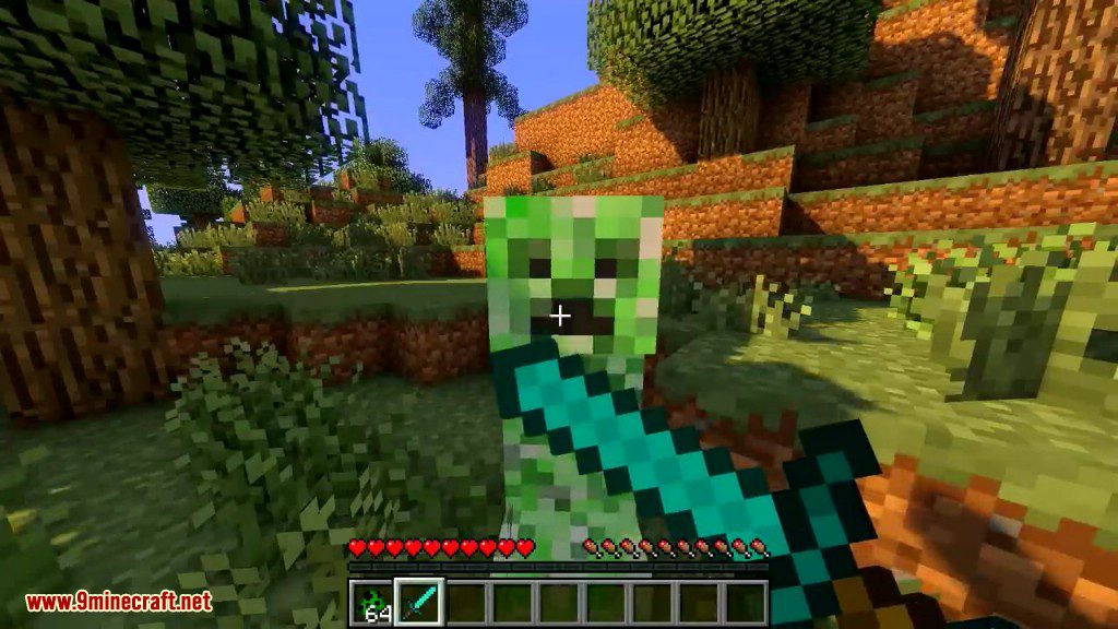 Stalker Creepers Mod (1.20.2, 1.16.5) - Devious Creeper Stalks You 3