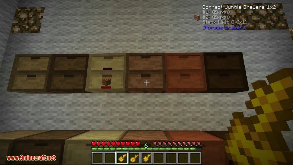 Storage Drawers Mod (1.20.1, 1.19.4) - Store Hundreds of Items 12