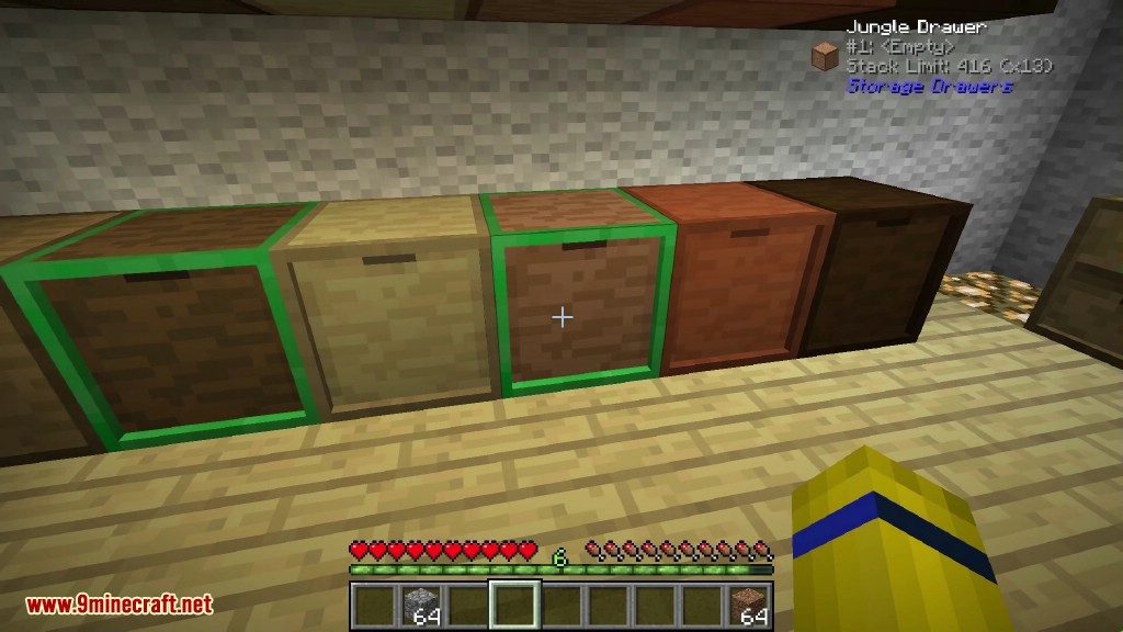 Storage Drawers Mod (1.20.1, 1.19.4) - Store Hundreds of Items 10