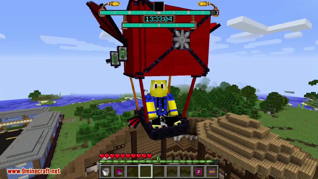 ViesCraft Mod (1.19.2, 1.18.2) - Airships, Aircrafts, Hot Air Balloon 14