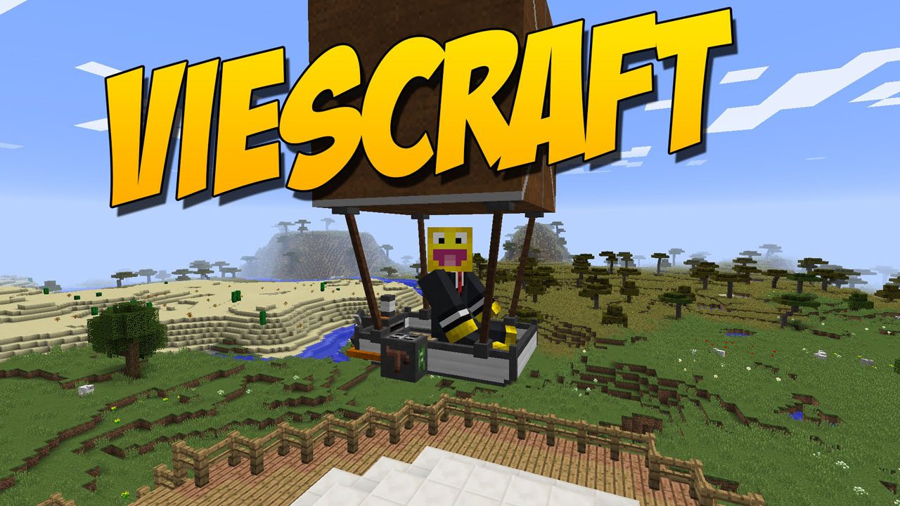 ViesCraft Mod (1.19.2, 1.18.2) - Airships, Aircrafts, Hot Air Balloon 1