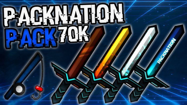 Pack Nation 70k Animated PvP Resource Pack 1.12.2, 1.11.2 1