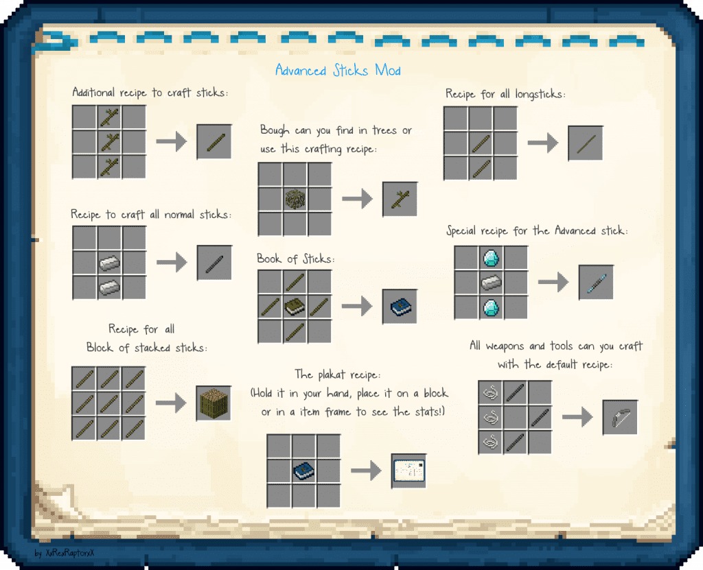 Advanced Sticks Mod (1.20.4, 1.19.4) - Modify Your Weapons 14