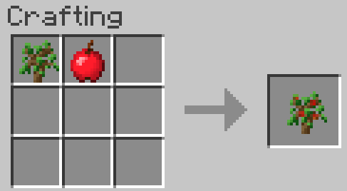 Apple Trees Mod 1.11.2, 1.10.2 (A Plant that can be Harvested to get Apples) 13