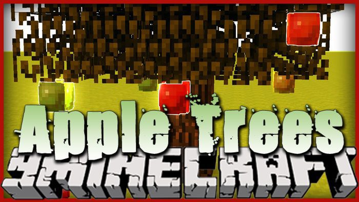 Apple Trees Mod 1.11.2, 1.10.2 (A Plant that can be Harvested to get Apples) 1