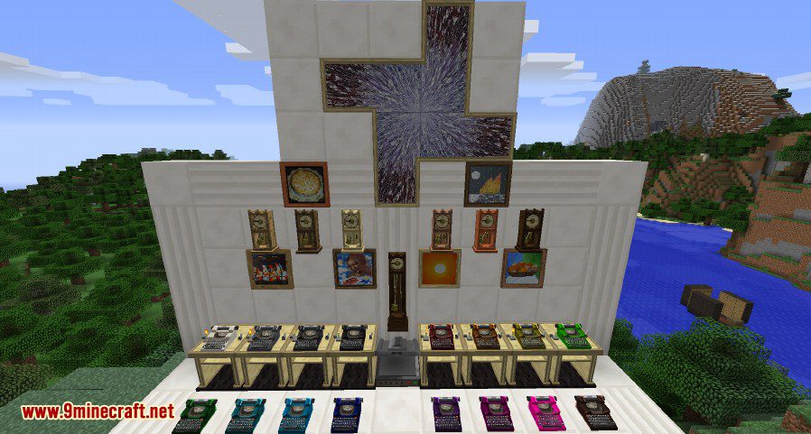 BiblioCraft Mod (1.12.2, 1.11.2) - Armor Stands, Bookcase 13