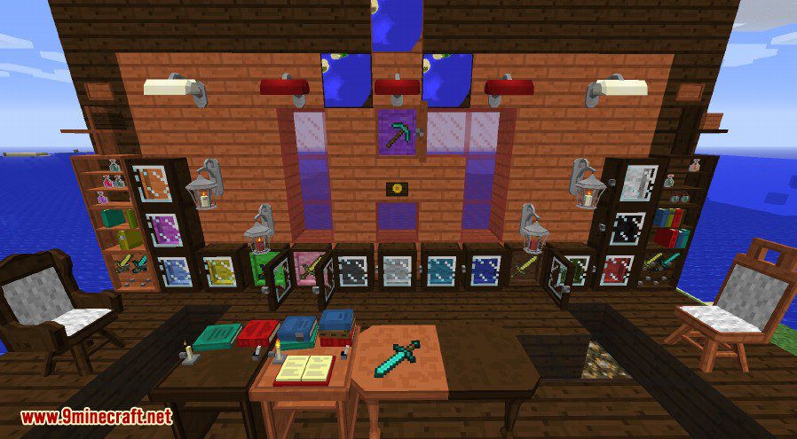 BiblioCraft Mod (1.12.2, 1.11.2) - Armor Stands, Bookcase 18