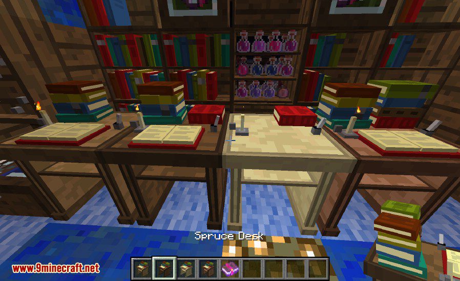 BiblioCraft Mod (1.12.2, 1.11.2) - Armor Stands, Bookcase 8