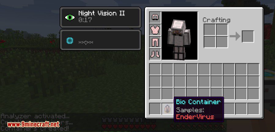 Bionisation Mod 1.7.10 (Viruses and Bacteria in Minecraft) 11