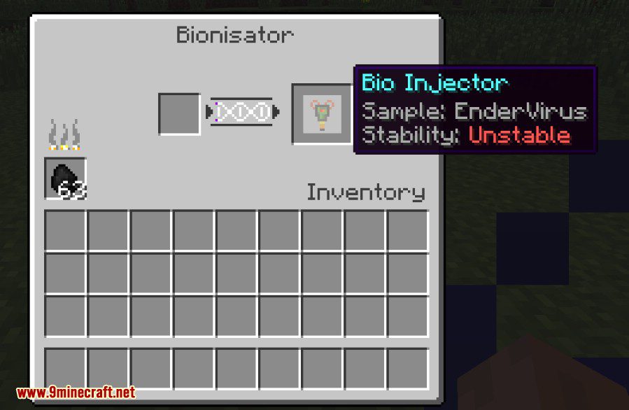 Bionisation Mod 1.7.10 (Viruses and Bacteria in Minecraft) 13