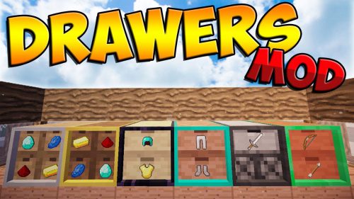 Drawers & Bits Mod 1.11.2, 1.10.2 (Special Drawers Support for Bits) Thumbnail