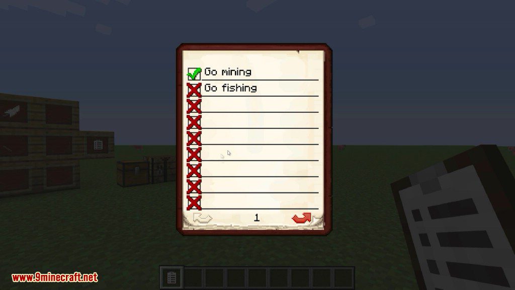 Clipboard Mod 1.12.2, 1.11.2 (Notes in Minecraft) 5