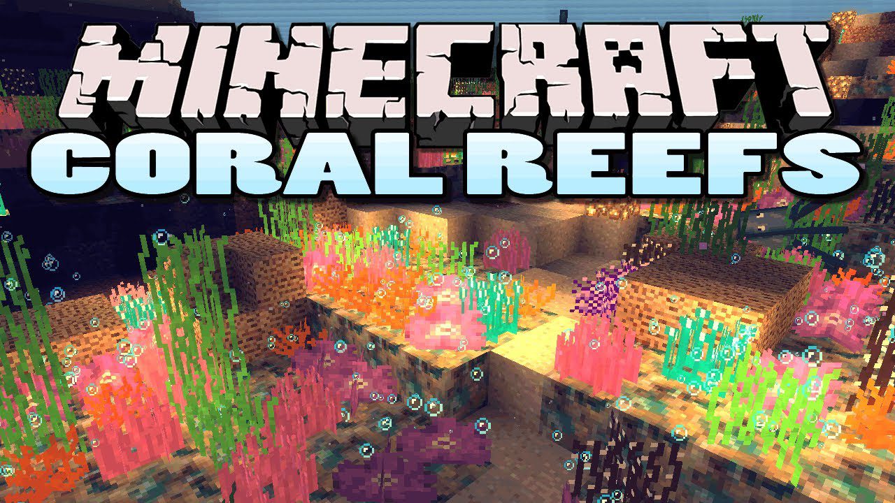 CoralReef Mod (1.19.2, 1.18.2) - Small Aesthetic Mod 1