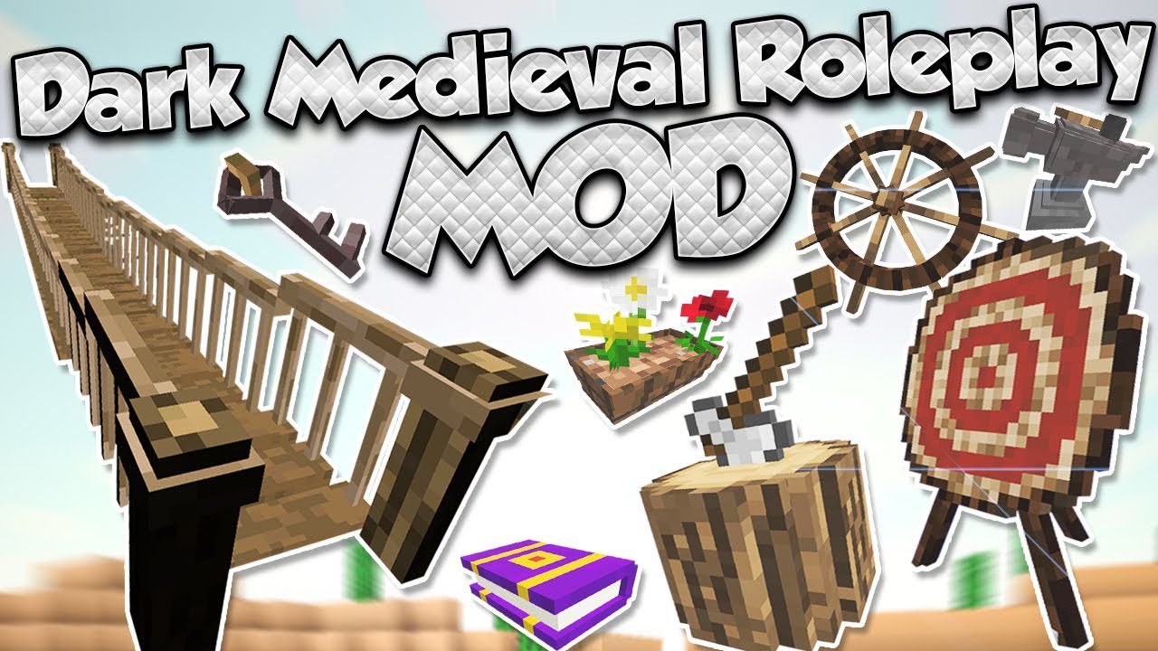 Dark Roleplay Medieval Mod 1.12.2, 1.11.2 (Medieval MMORPG) 1