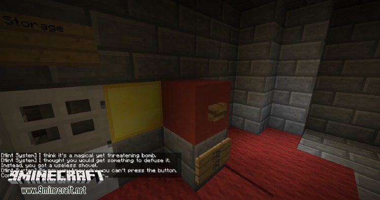 Don't Press The Button Map 1.12.2, 1.11.2 for Minecraft 3