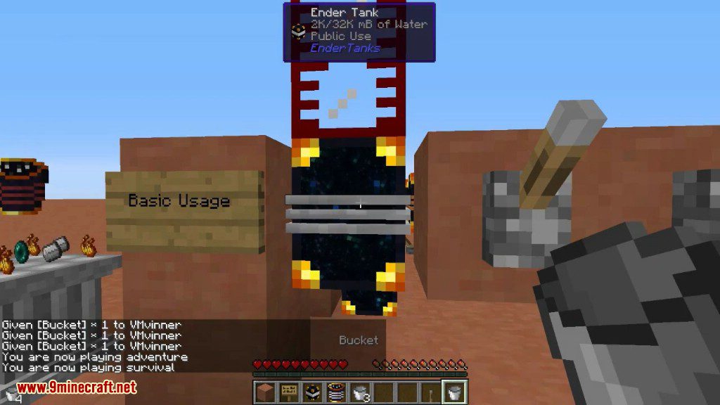 Ender Tanks Mod (1.20.4, 1.20.1) - Fluid Storage, Transportation 6