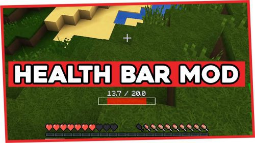 Health Bar Mod 1.12.2, 1.11.2 (Display Your Correct Health) Thumbnail