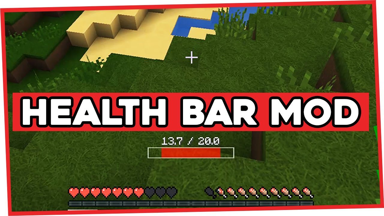 Health Bar Mod 1.12.2, 1.11.2 (Display Your Correct Health) 1