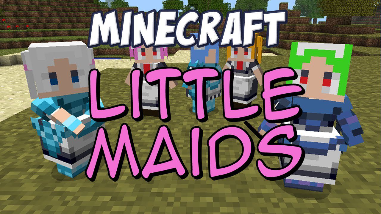 LittleMaidMob Mod 1.12.2, 1.7.10 (Maid NPCs to the Rescue) 1