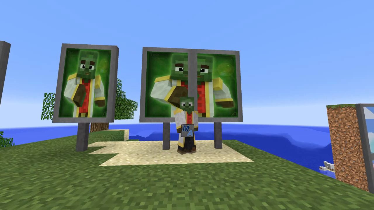 MalisisAdvert Mod (1.12.2, 1.11.2) - Advertisement Banners in Minecraft 3