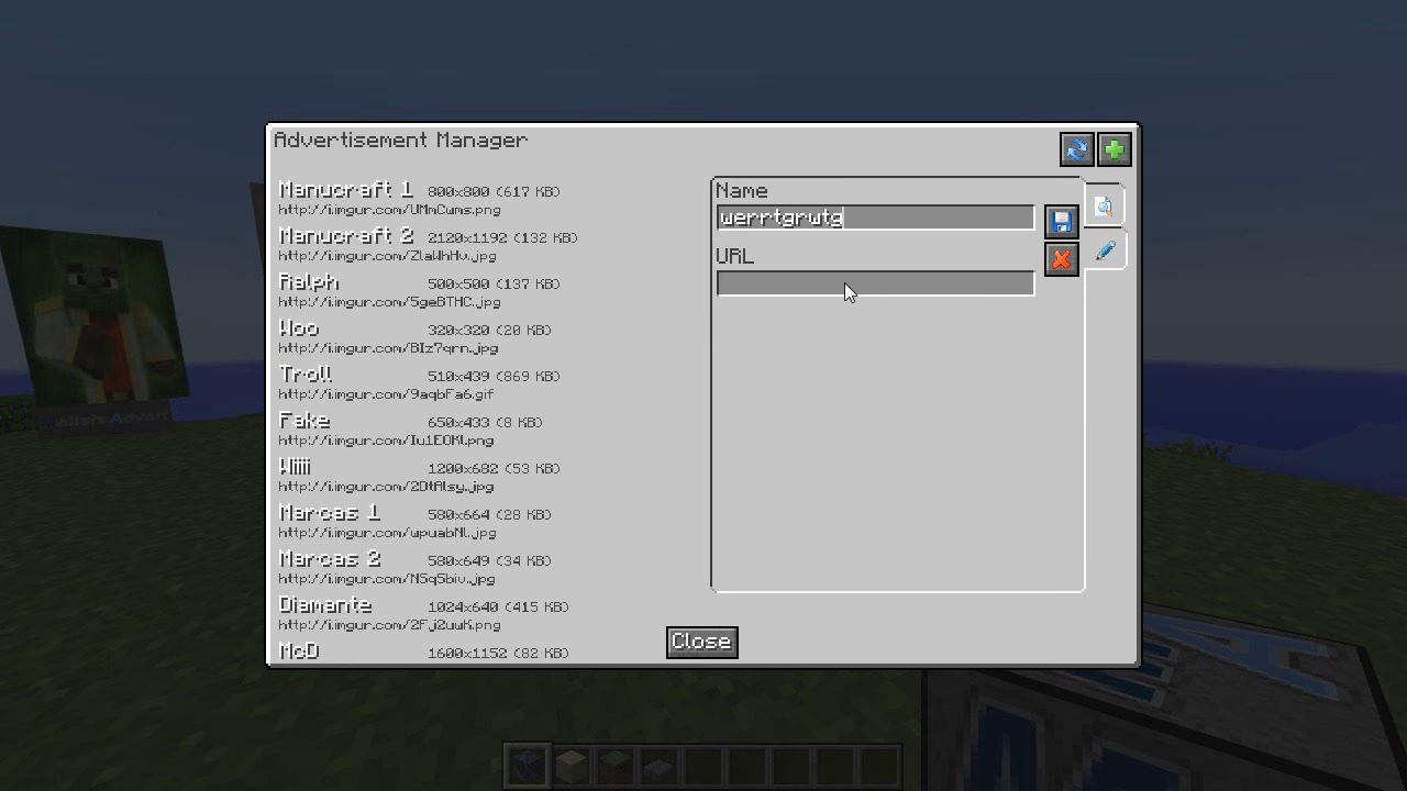 MalisisAdvert Mod (1.12.2, 1.11.2) - Advertisement Banners in Minecraft 9