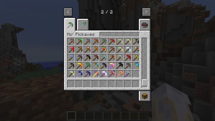 Mo' Pickaxes Mod 1.12.2, 1.11.2 (So Many Pickaxes) 3