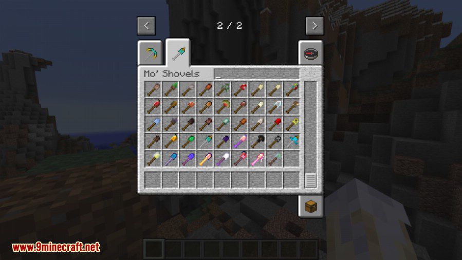 Mo' Shovels Mod 1.11.2 (Too many Shovels) 3