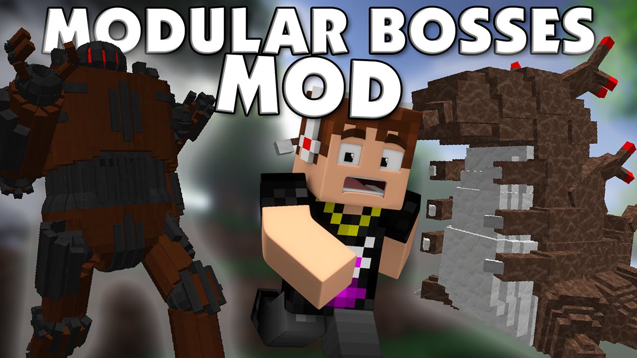 Modular Bosses Mod 1.8.9 (High Quality Epic Bosses) 1