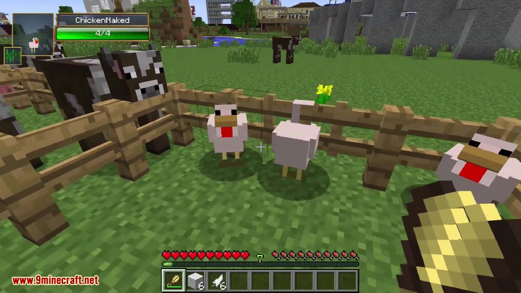 More Shearables Mod 1.12.2, 1.11.2 (Shearing Chicken, Cows, Pigs) 5